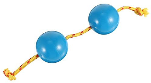 Milisten Kinderspielzeug Authentischer Aslatua- Rhythmus Afrikanischer Doppel- Shaker Einhand- Shaker - Percussion- Instrumente für Liebhaber Anf?nger Blau Percussion-Shaker