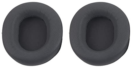 Almohadillas de Repuesto Universales, 9 X 7,5 X 2 Cm, Almohadillas de Espuma Viscoelástica, Kit de Almohadillas de Repuesto para la Mayoría de los Modelos de Auriculares (Negro)