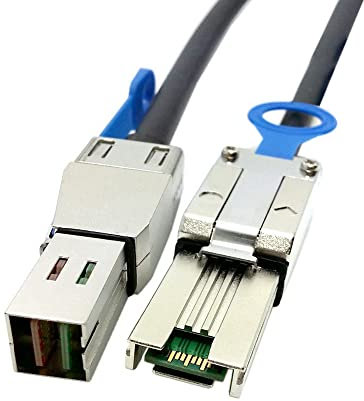 CY Mini SAS 4X SFF-8088 a Mini SAS ad alta densità HD SFF-8644 Data Server Raid Cavo esterno 50cm