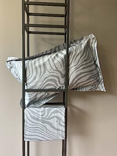 Roberto cavalli - Set Lenzuola - 100% Cotone – Include 1 Lenzuolo con Angoli + 1 Lenzuolo Piano + 2 Federe 50 x 80 cm - Singolo, Matrimoniale, King Size - Biancheria da Letto & Linens