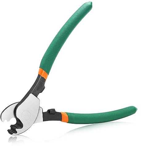 SPEEDWOX 6-Inch High Leverage Wire Cutters Cable Cutter Plier Heavy Duty Wire Cutters Metal Wire Cutting Tools Multifunctional Compact Cutting for Aluminum, Copper, Wire, Communications Cable