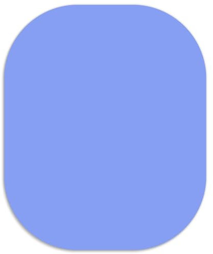 Kevizewo Mini Mouse Mat, Mouse Pad, Small Mouse Pad, Blue Mouse Pad, Cute Desktop Mouse Pad for Travel Laptop Home Office Desktop Accessories Portable Mouse Pad.6x7 inches