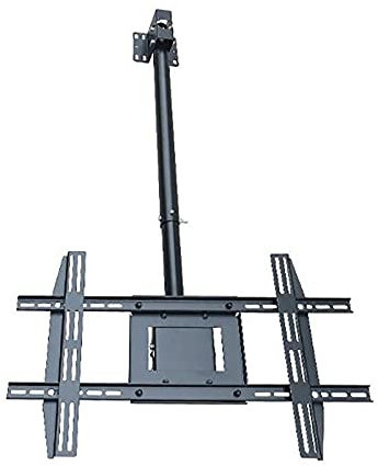 TV Standfuss TV-Wandhalterung, teleskopische Höhenverstellung, Decken-TV-Halterung, vollbewegliche hängende TV-Halterung, passend für 32-70-Zoll-Fernseher (Größe: 3 m)