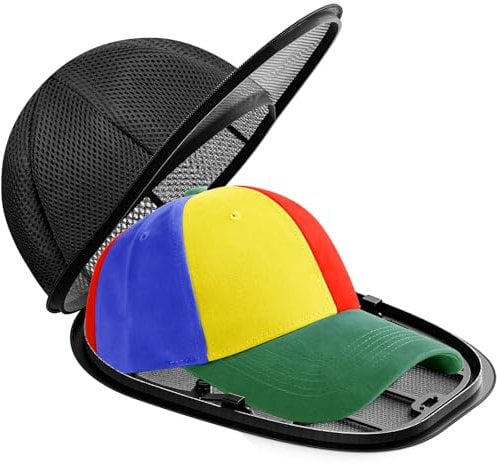 Fododo 1 Stück Cap Waschmaschinen Form für Baseballkappen, Baseball Cap Waschen Form Hat Washer Cage Netz Spülmaschine Geschirrspüler, Hutwaschrahmen, Waschgestell Waschkäfig für Hut Reiniger