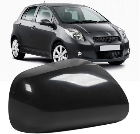 Mirror Cover Cap for Yaris 2006-2011, Car Rearview Mirror Housing Cover, Door Wing Mirror Cap Replacement, Exterior Door Rearview Mirror Protective Cap (Right 87915 0D907)