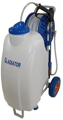 Gladiator 2 - Pulvérisateur électrique 45L sur Batterie Rechargeable - Autonomie 6H - Enrouleur 30m intégré - Jet Puissant Jusqu'à 10m pour pulvérisation précise