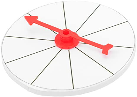 QUMIIRITY Rad des Spiels Trinkspiele Roulette Preis Plattenspieler Versorgung Party Plattenspieler Prop Spiel Drehteller