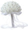 ERINGOGO 1Stück Künstlicher Brautstrauß Simulation Rosenstrauß Für Hochzeiten Eleganter Brautstrauß Für Hochzeitsdeko Kunstblumen Brauthalt Bouquet