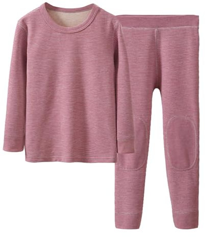 Baby Schlafanzug Junge 68 für Jugendliche Kinder, Kompressionsshirt, Leggings Hosen, Basisschicht für kaltes Wetter Dinosaurier Kleidung Jungen (Purple, 10-15 Years)