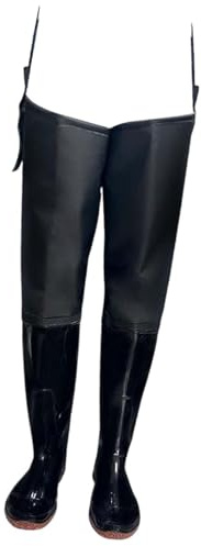 Pegciuho Stivali Da Pesca con Stivali Antiscivolo, Pantaloni Da Pesca Impermeabili, Stivali Da Coscia per Giardinaggio, Agricoltura, Lavoro, Escursionismo