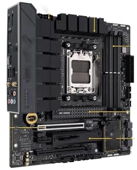 scheda madre Ryzen 5 8400F + Fit For ASUS TUF GAMING B650M PLUS WIFI Socket AM5 B650 DDR5 mATX 24,4×24,4cm PCI-E 4.0 128GB