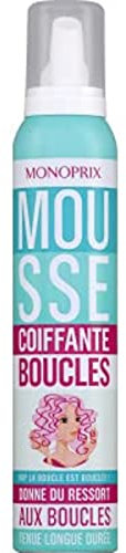 Monoprix Mousse coiffante boucles - La bombe de 200 ml