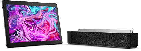 Lenovo Smart Tab M10 10.1 Inch FHD Tablet with Alexa Smart Dock – (Octa-Core 1.8 GHz, 2 GB RAM, 16 GB eMMC, Android Pie) – Slate Black