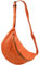 SH Leder echt Leder Damen Unisex Brusttasche für Festival Reise mittelgross Hüfttasche Crossbody Bag Frauen Ledertasche 37x21cm Fania G697 (Orange)