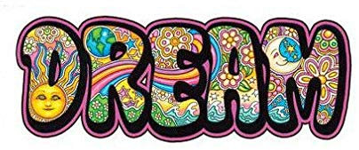 Sticker-Designs 10cm! Klebe-Folie Wetterfest Made-IN-Germany: Dream ECO Earth Sun Moon Stars Dan Morris E715 UV Waschanlagenfest Auto-Aufkleber Profi-Qualität!