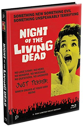 DIE NACHT DER LEBENDEN TOTEN (1968) - wattiertes Mediabook - Cover J [Blu-ray] Limited 22 Edition - Uncut