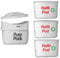 PurePods Starter Kit Refillable Reusable Water Filter Cartridge & 3X Refills Compatible with Most Refillable Brita Maxtra*, Maxtra+* & Perfect Fit*Jugs