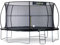 Jumpking 14ft Round Combo Deluxe Trampoline With Safety Enclosure Net and Ladder ❘ Outdoor Trampoline For Adults & Kids, Polyethylene Surround Pad & UV Protected Safety Net For Safe Bouncing