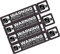 PCSL Dash Cam Recording Stickers CCTV In Car Video Camera Decal - Set of 7 (Black)