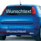 Wunschtext Auto Aufkleber Heckscheibe Tür Domain Gestalte Hier individuelle Heckscheibenaufkleber Schriftzüge Texte Zahlen Buchstaben