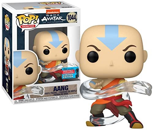 POP! Animation Avatar: The Last Airbender 1044 Aang 2021 Fall Convention