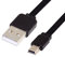cablecc Cable FPC plano delgado de datos USB 2.0 tipo A macho a mini USB macho de 5 pines para FPV, disco y teléfono de 13 cm