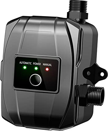 Sharplace Wasserdruckerhöhungspumpe Leise, Druckerhöhungspumpe, Wasserumwälzpumpe für Küchenspüle Dusche, Schwarz