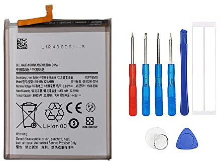 Swark EB-BM325ABN - Batteria compatibile con Samsung Galaxy M32 SM-M325 con strumenti