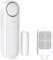 SECRUI Wireless Door Sensor Alarm for Home With Remote, Wireless Window Door Open Contact Burglar Chime Anti-Theft 2 Mode 120dB Loud Enough Sticky Pad Easy to Install for Door Safety Shop Security