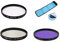 FZ4 Lot de 3 filtres UV CPL pour objectif Sigma 19 mm f/2.8 DN et objectif Sigma 30 mm f/2.8 DN 46 mm