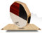 Cajon Handtrommel, dreifarbige Handtrommel, tragbare kompakte Cajon-Box-Trommel mit Tragetasche, Percussion-Instrument, akustisches Percussion-Instrument, Bongo und Snare, 28 x 5 cm