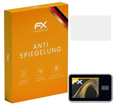 atFoliX Panzerfolie kompatibel mit Tandem Diabetes tslim X2 Schutzfolie, entspiegelnde und stoßdämpfende FX Folie (2X)