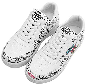 DOGO Schuhe Vegane Damen Dice Sneakers - Never Say Never 40