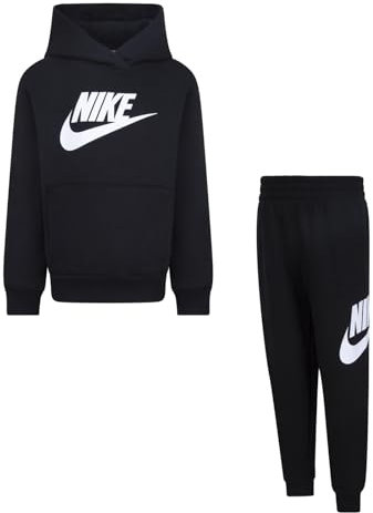 NIKE Felpa con Cappuccio Unisex Kids Club in Pile