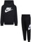 NIKE Felpa con Cappuccio Unisex Kids Club in Pile