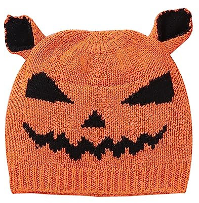Halloween Kostüm Baby Kinder Mütze Beanie Beanie Rib Strickmütze Jungen Mädchen Babymütze Winter Herbst Baumwolle Warm Hut Neugeborene Kleinkind 6 Monate - 3 Jahre