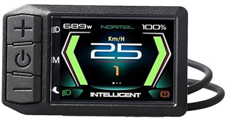 windmeile | APT Display 600C, 2.4', für Bafang BBS01 BBS02 BBSHD und Controller, Farbdisplay, LCD HMI APT TGT, E-Bike, Elektrisches Fahrrad, Pedelec,