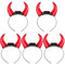 FOMIYES Dämon Horn Stirnband Mit Antilopenhörnern - Gotisches Teufelshaarreifen Flash-Kostüm - Halloween LED Elektronische Bauteile 3D