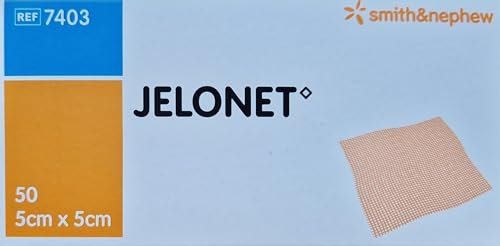 Smith & Nephew JELONET Paraffingaze 5x5 cm steril Peelpack (50-erpack)