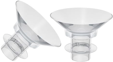 HAPINARY 2 Pezzi Per Flangia Ricambio Tiralatte Silicone Inserti Flangia Piccoli Inserti Sostituzioni