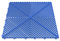 Garagenbodenfliesen, rutschfest, ineinandergreifend, Kunststoff, Garagenorganisation und Garagenaufbewahrung, belüftetes Muster, Blau, 25 Stück