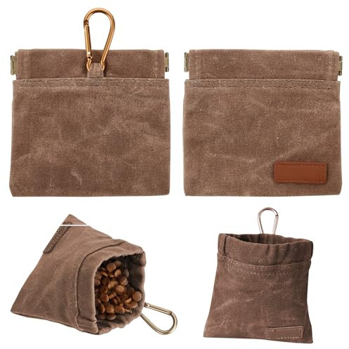 Portatile Borsa Addestramento Cani con Moschettone,Porta Premietti per Cani,Borsa per Cibo per Addestramento Cani,Borsa Snack per Cani, Adatta per Gatti e Cavalli,per Passeggiate e Addestramento