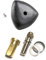 ALGOMAS® Pack Pomo de Olla y Husillo Completo | Válido para Magefesa: Star 13 y Alustar 22, Alza: Melisa | Código Pomo 09REMECPSTC | Incluye Cono, Husillo, Arandelas, Tuerca y Tornillo