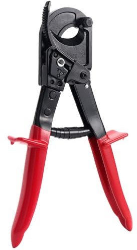 WiMas Heavy Duty Wire Cutter Ratchet Cable Cutter Ratchet Wire Cutting Hand Tool for Copper Aluminum Wire Cable Up to 325mm²