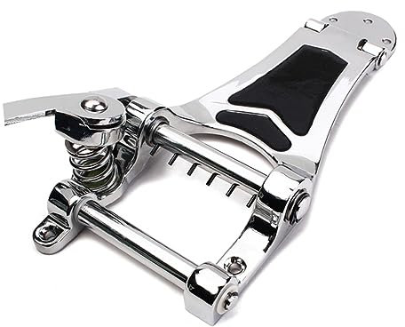 VICASKY Trémolo puente de cuerdas para guitarra hueca de jazz semihollow en aspecto vintage