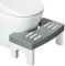 HEKOBAG Tabouret de Toilette Physiologique, Tabouret pour Toilette 38,5 x 20 x 18 cm, Tabouret de Toilette en Plastique Robuste, Tabouret de Toilette Adulte pour Salle De Bain,Contre Constipation