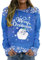 Generisch Hässliche Weihnachtspullis Damen Teenager Mädchen Blusentops Lustige Sweater Basic Sweat Weihnachtsmann Shirt Oversize Tops Weihnachts Sweater Damen Damen Weihnachtsbluse
