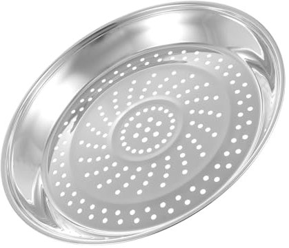 Cabilock Vaporera Reutilizable Práctica y Segura Para El Hogar Sartén De Acero Inoxidable