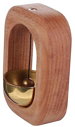 HOMSFOU 1stk Magnetische Türklingel Im Freien Verdrahtet Led Nest Kabellos Ladenbesitzer Klingeln Türöffnung Wächter Trendige Inneneinrichtung Glockenspiel Windspiele Beleuchtet Messing