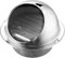 Zanotva Chapeau de cheminée en Acier Inoxydable 304 avec Grille Anti-Oiseaux, Protection Contre la Pluie for Conduit de cheminée(100mm/3.9Inch)
